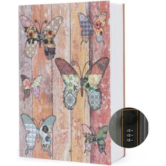 Diversion Book Safe Storage Box Size 9.5"×6.2"×2.2With Security Combination Lock - Picture 1 of 6